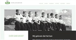 Desktop Screenshot of gkbgroep.nl